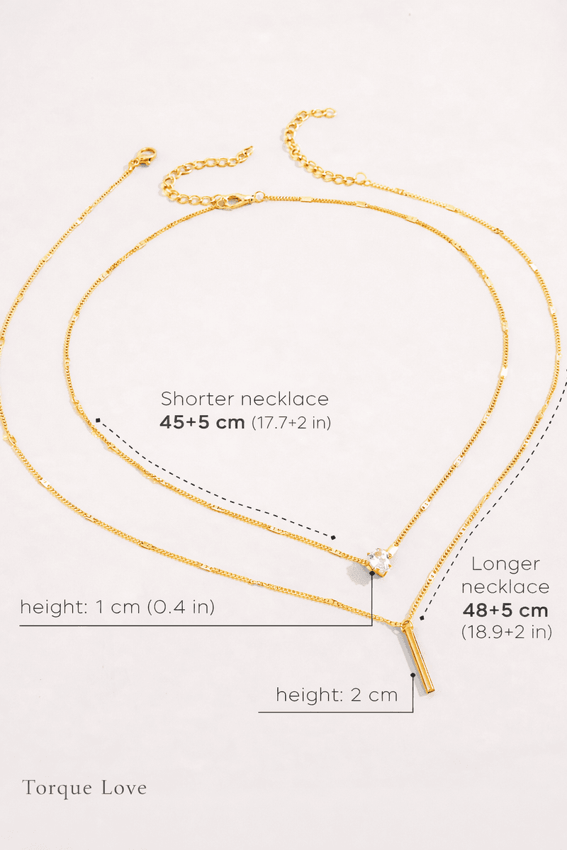 Jewelry on the neck necklace double choker